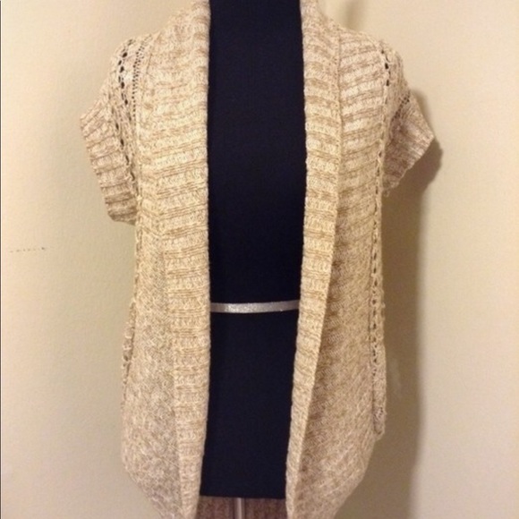 Forever 21 Jackets & Blazers - Brown/tan open cardigan